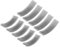 10PCS Copper Pipe Cleaner Brush, Replacement 15/22mm Pipe Cleaners Brush, Cleaning Deburring Brush, Plumbing Copper Pipe Cleaners Brush, Drill Copper Pipe Cleaning Brush For Electric Drill Bit