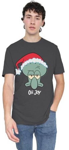 Spongebob Squarepants Unisex Spongebob Squarepants Squidward Christmas Joy Unisex T Shirt T-Shirt