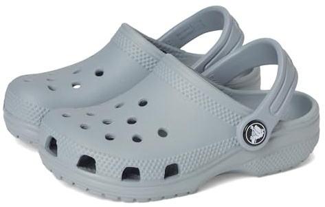 Crocs Classic Clog T, Zoccoli Unisex - Bambini e Ragazzi, Concrete, 23/24 EU