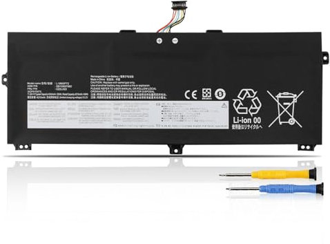 50Wh L18M3P72 L18L3P72 02DL021 Laptop Akku für Lenovo ThinkPad X390 Yoga, X13 Yoga Gen 1 1st Gen 20SX 20SY 20NN 20NQ L18S3P72 L19M3P71 SB10K97659 SB10K97660 SB10V03234 SB10T83170 5B10W13928 5B10W13927