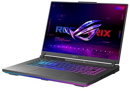 ASUS ROG Strix G16 Gaming Laptop, 16 165Hz FHD IPS Display, AMD Ryzen 9-8940HX, 32GB DDR5 RAM, 1TB SSD, NVIDIA GeForce RTX 5070 Ti with 12GB DDR7, Wi-Fi 6E, US English Keyboard, Windows 11 Home
