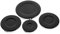 Holibanna Concave Surface Flame Cap Set for Gas Burners Durable Cooker Hat for Efficient Cooking for Double Burner Electric Cooktop Portable Stove Top Use
