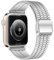 ZXZZNO Correa de acero inoxidable para Apple Watch Band Ultra 2 49mm 44mm 45mm 41mm 42mm 40mm S10 46mm 42mm Pulsera de metal para Iwatch Series 10 9 8 7 6 SE 5 4 Correas de reloj(Silver,42/44/45/49mm)
