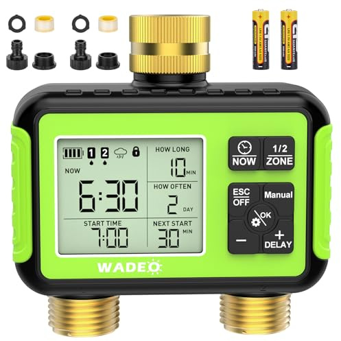 Water Timer for Garden Hose, Smart Sprinkler Timer, Automatic Irrigation Controller, Smart Watering for Lawn, Garden