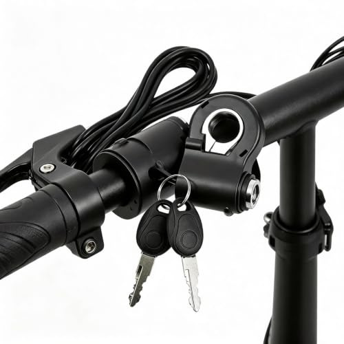 MechKit Thumb Throttle Lock Kit Throttle Grip Kit, 12/24/36/48V Plastic with 2 Handlebar Switch for Electric Bike Scooter