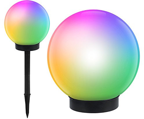 Green Blue GB Lampe solaire LED pose libre lampe de jardin - balle (20x20couleur)