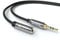JAMEGA - 3m AUX Kabel Verlängerung | 3,5mm Klinkenbuchse zu 3,5mm Klinkenstecker | Audio Verlängerung Klinke Verlängerung