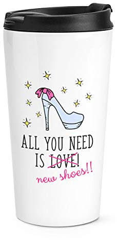 All You Need Is Love Scarpe Nuove viaggio tazza