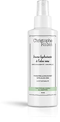 Christophe Robin Hydrating Hydrating Leave-in Mist Aloe Vera Conditioner Spray Alle Haartypen 150ml