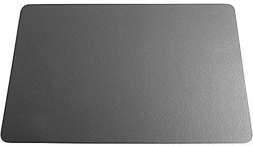 ASA Selection 7807420 Lederoptik Tischset, 46 x 33 cm, Polychlorid, basalt (4er Pack)