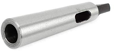 LDEXIN MT2 auf MT3 Morsekegel-Adapter, Reduzierbohrhülse für Drehfrästeil, 112 mm