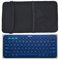 AF-WAN Neopren-Schutzhülle für Logitech K480 / K380 Bluetooth-Tastatur und Arteck HB030B tragbare kabellose Tastatur, Schwarz