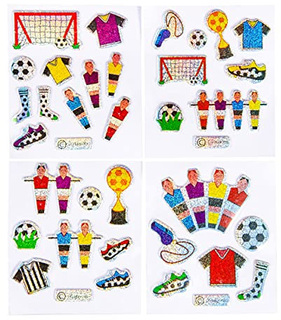 stickers - Stickers Lachgezicht Glinsterend (1 TOYS)
