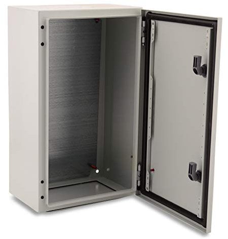 Quadro elettrico in lamiera d'acciaio per montaggio a parete Treva IP66 500x300x150mm BOXEXPERT