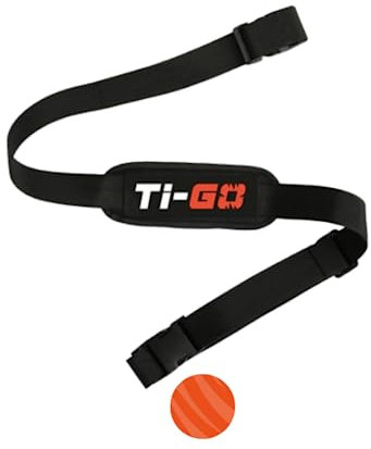 TiGO Bikes gepolsterter Trageriemen für Laufrad, Roller, verstellbarer Schulterriemen für Kinderfahrräder, starker Clip-Gurt