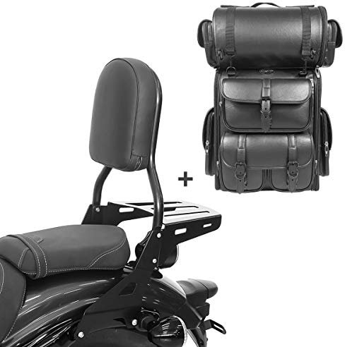 Sissybar CL + Hecktasche LX für Indian Scout/Sixty 15-22 mit Gepäckträger