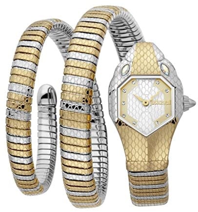 Just Cavalli Damen-Uhren Analog Quarz One Size Bicolor 32019801