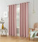 always4u Vorhang Blickdicht 100% mit Ösen, Elegente Gardinen Wohnzimmer Modern Abdunkelnde Vorhänge Schallschutz Schlafzimmer Fenster, Rosa 245x140cm 2er Set