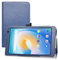 LIFANG Compatible avec Blackview Tab 6 Coque,Slim Fit PU Cuir Etui et Pliable Stand Housse Support Ultra-Mince et Léger Etui Cover Coque Case pour 8 Blackview Tab 6 Tablet,Bleu