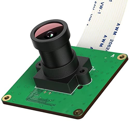 Raspberry Pi Industrial Camera Module STARVIS IMX462 Color CMOS Sensor 2MP Pixel for All Raspberry Pi, Support Bullseye libcamera and Raspbian Build-in Driver