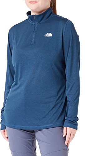 The North Face Flex Felpa, Shady Blue Heather, XS Donna