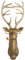 GUASDIE Tierköpfe, Wanddekoration, Kunsthirschkopfhalterung, Tierskulpturen, Wanddekoration, Kunstharz, Tierkopf, Wandbehang, Dekoration für Wohnzimmer, Schlafzimmer, Küche, Geschenk, Hirsch