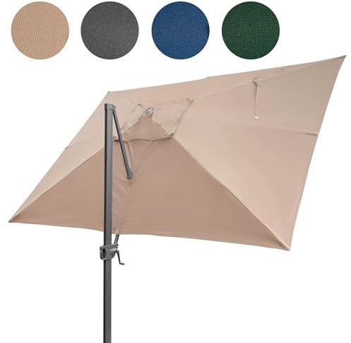 Housse de rechange pour parasol Seglarö / Seglaro Premium 330 x 240 cm, beige
