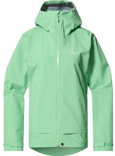 Haglöfs Damen Front Proof Jacke, mint stone, S