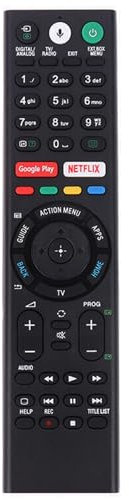 RMF-TX310E Sprachfernbedienung Ersatz für Sony Bravia LED LCD TV FW-49XE8001 FW-55XE8001 KD-43XE8004 KD-43XE8005 KD-43XE8077 KD-43XE8088 KD-43XE8099 6 KD-4 3XE8099 KD-43XE8396 KD-43XF7596