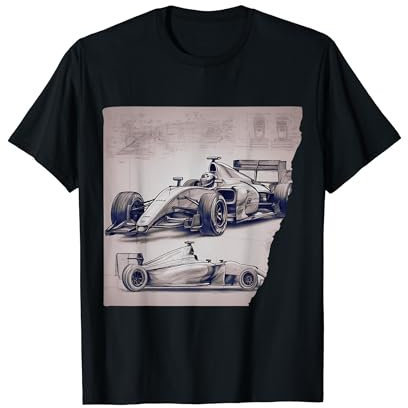Formel-Rennwagen-Schematiker 2024 Formel-Rennsport T-Shirt