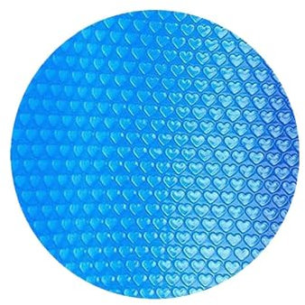 yanzisura Bâche solaire pour piscine creusée | Couverture solaire à bulles pour retenant la chaleur, couverture de spa flottante pour piscines creusées et creusées – Transparente