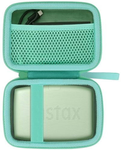 co2CREA Harte reiseschutzhülle Etui Tasche für Fujifilm Instax Mini Link/instax Mini Link 2 /Mini Link 3 Portable Smartphone Photo Printer