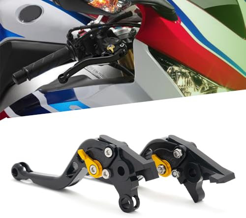 TARAZON CNC Verstellbare Bremshebel Kupplungshebel für Aprilia RS125 RS 125