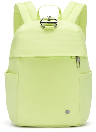 Pacsafe Citysafe Damen-Rucksack, Diebstahlschutz, 8 l, Petite, Matcha, Einheitsgröße, Citysafe Anti-Diebstahl-Rucksack, 8 l, Petite