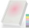 Smarpau Notizbuch A5, 300 Seiten Drahtgebundene Spiral-Notizbücher zum Schreiben, 100gsm dickes Papier PVC Wasserdichtes Journal für Frauen Männer Arbeit Schule, 14.5 x 21cm-Rosa