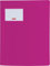 Schnellhefter für A4, transluzente PP-Folie, Fact!PP mit Namensschild auf der Vorderseite und Einstecktasche innen (Brunnen mit Namensschild, pink, 6er Pack)