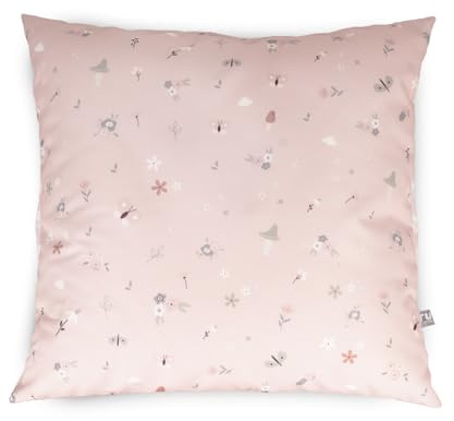 rucomy Beanbags Indoor/Outdoor Floor Cushion - Whimsical Forest | Pre-Filled Extra Seating for Garden Furniture Seating or Sun Lounging - Water Resistant - Machine Washable - 70 x 70cm