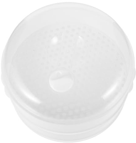 GALPADA Mikrowellen-dampfgarer mit Deckel zum Dämpfen von Fischgerichten Hochtemperatur-behälter für Teigtaschen Geeignet für Mikrowellen-dampfplatte