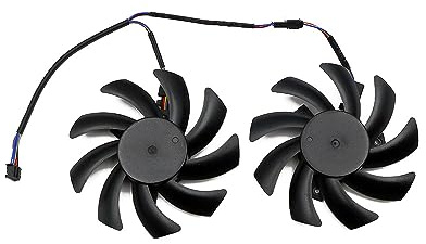 ZCDYGHU 85 mm fdc10h12s9-c ga91s2u 4-poliger Kühlerlüfterersatz für Palit für GeForce GTX 1070 Ti 1060 1080 gtx1060 Dual-Video(Fdc10h12s9-c)