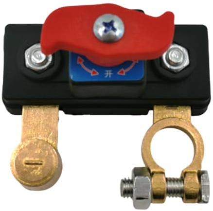 Batterietrennschalter Hauptschalter 12V/24V Autobatterie Trennschalter Wasserdicht Batterieschalter Auto Batterie Trennschalter Für Auto, Bus, Truck, Marine, Motorrad