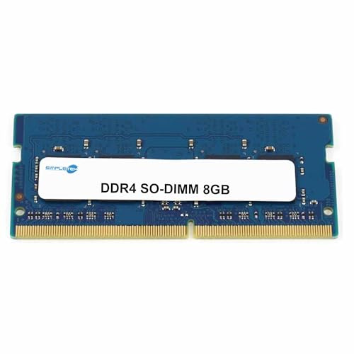 SIMPLETEK - Modulo Banco Memoria RAM 8GB | SO-DIMM DDR4 3200MHz 260 Pin 1,2V | Non-ECC per Notebook Laptop e Sistemi Compatti (Ricondizionato)