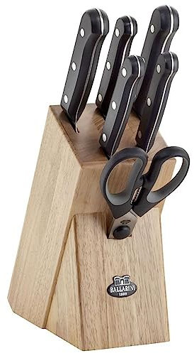 Ballarini 18360-007 Ceppo COLTELLI, Legno E Metallo
