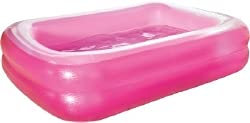 Happy People Unisex – Erwachsene Jumbo Planschbecken, Rosa, One Size