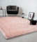 the carpet Willow Langflor, Hochflor Teppich, Wohnzimmer, Schlafzimmer, Modern, Weich, Matt, Einfarbig, Unifarben, Rosa 200 x 290 cm