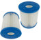hifrom HEPA Swimming Pool Filter Inflatable Pool Filter Cartridge Replacement for I 330 Gallon Filter Element Pump (Pack of 2)
