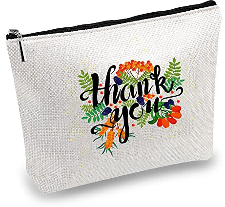 CREATCABIN Krankenschwester Survival Kit Tasche Kosmetische Mehrzweck-Stift-Etui Toilettenartikel Reisetasche Mit Reißverschluss Schulbedarf Geschenke Danke Für Frauen Mädchen Urlaub Reise 10 x 7 Zoll