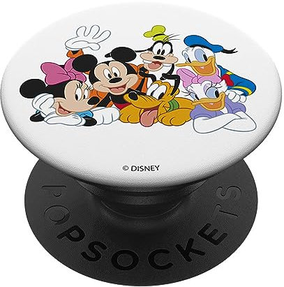 Disney Mickey And Friends Family Group Portrait PopSockets mit austauschbarem PopGrip