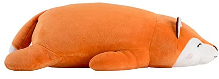 LICHENGTAI Plüschtier Fuchs, Simulation Fuchs Spielzeug, Kuscheltier Deko für Schlafzimmer, Plüschtier Dschungeltiere, Kuscheltier für Jungen, Mädchen, Babys, 45CM