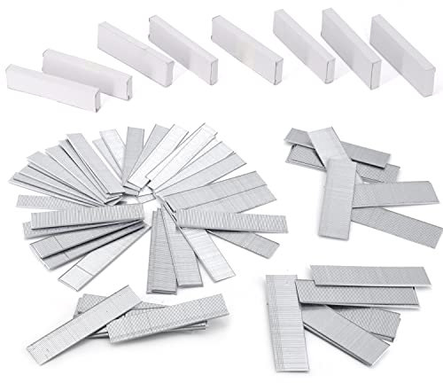 Werktough Type 18G Galvanised Brad Nails for Cordless Staple Gun CSG08(T47)(15MM 2000Pcs+20MM 2000Pcs+25MM 2000Pcs+30MM 2000Pcs+32MM 2000Pcs)