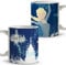 Elsa-Tasse. Personalisierte Tasse mit Namen. Keramik Becher. 330 ml. Verschiedene Designs und Innenfarben. Originelle Geschenke. FROZEN